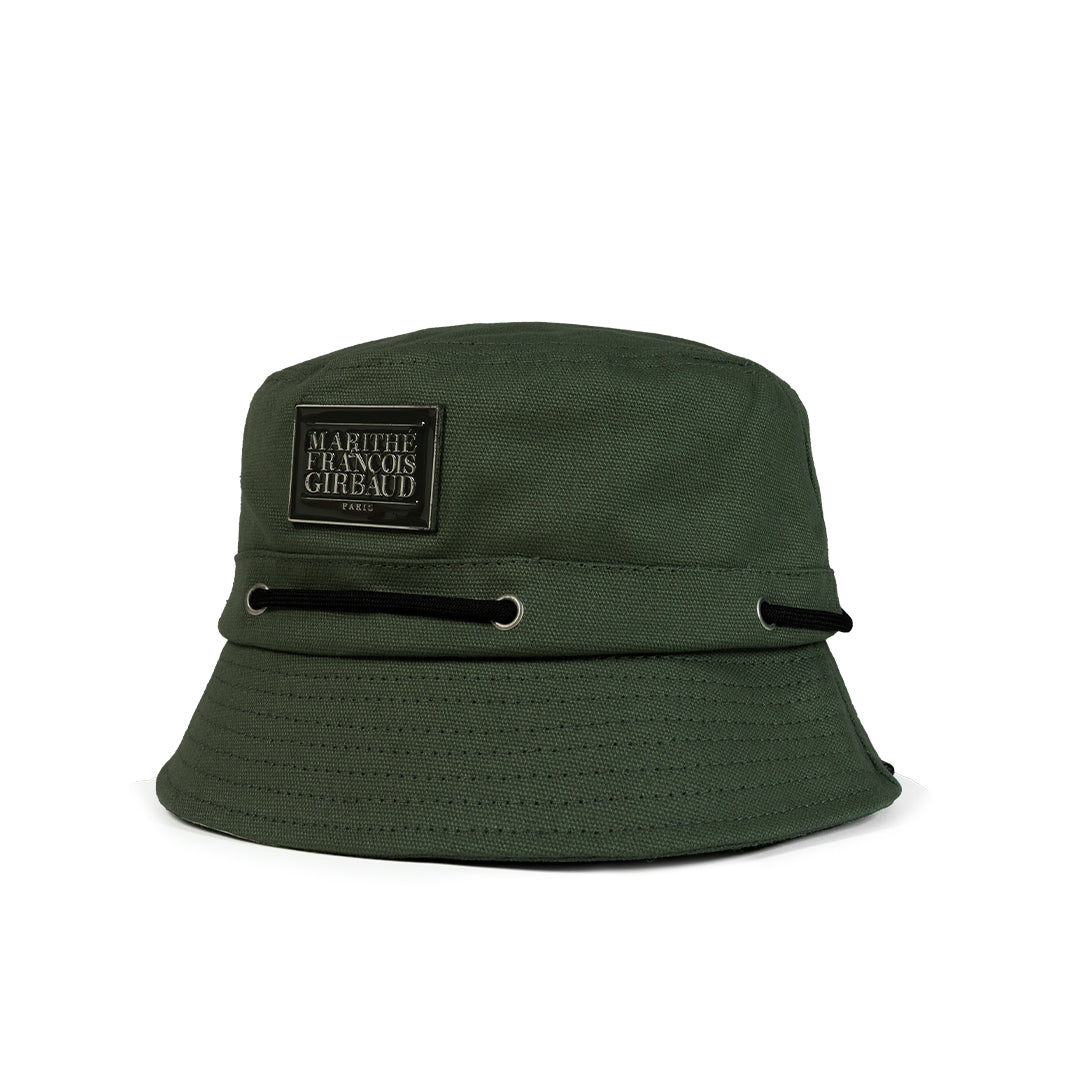 GIRBAUD UNISEX BURNT OLIVE BUCKET HAT