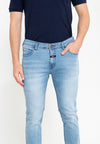 OUMAR Men's Light Super Skinny Denim Pants