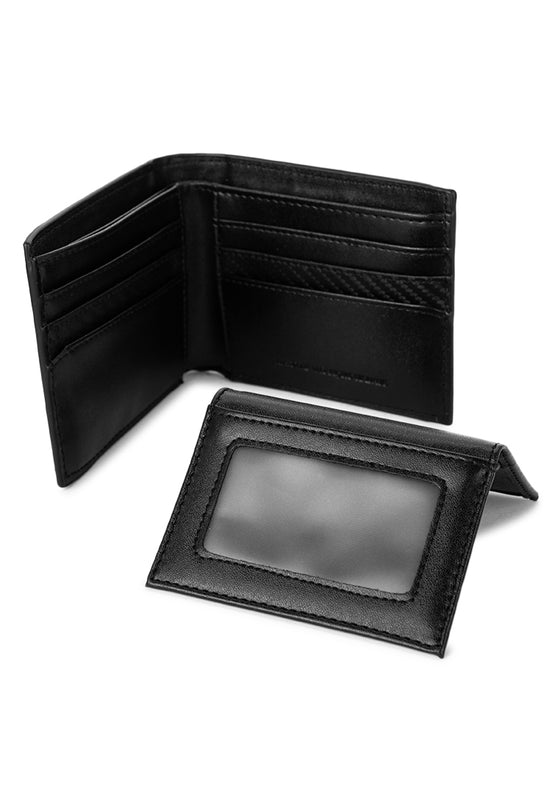 B CHROME Men's Bi-Fold Wallet