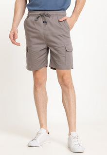  CARGO BOX Gray Men's Shorts