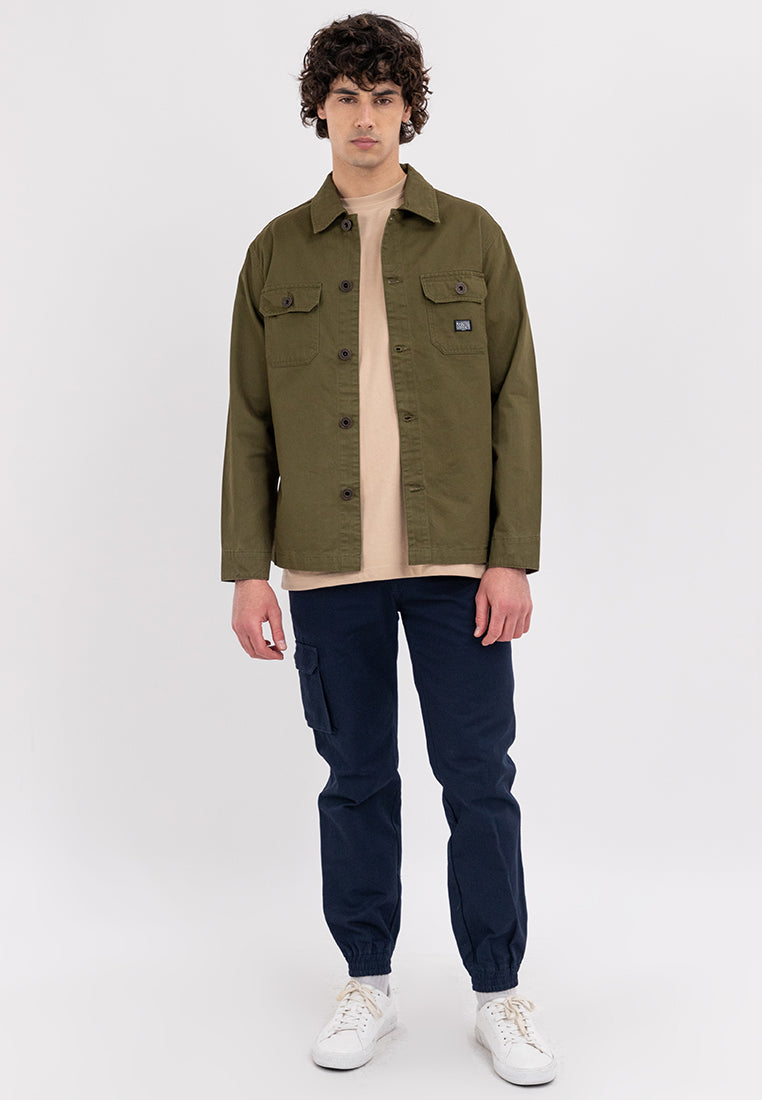 MEN'S GIRBAUD BURNT OLIVE WW CANVAS 2