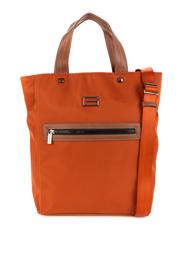 MEN'S GIRBAUD BROWN CORE TOTE BAG