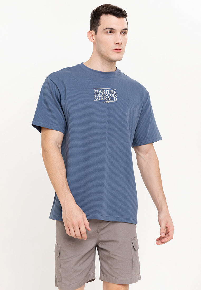 OG WAFFLE Men's Vintage Indigo Tee