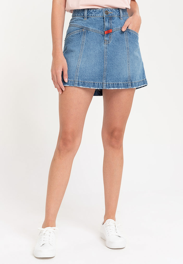 Women's Light Denim Skirt