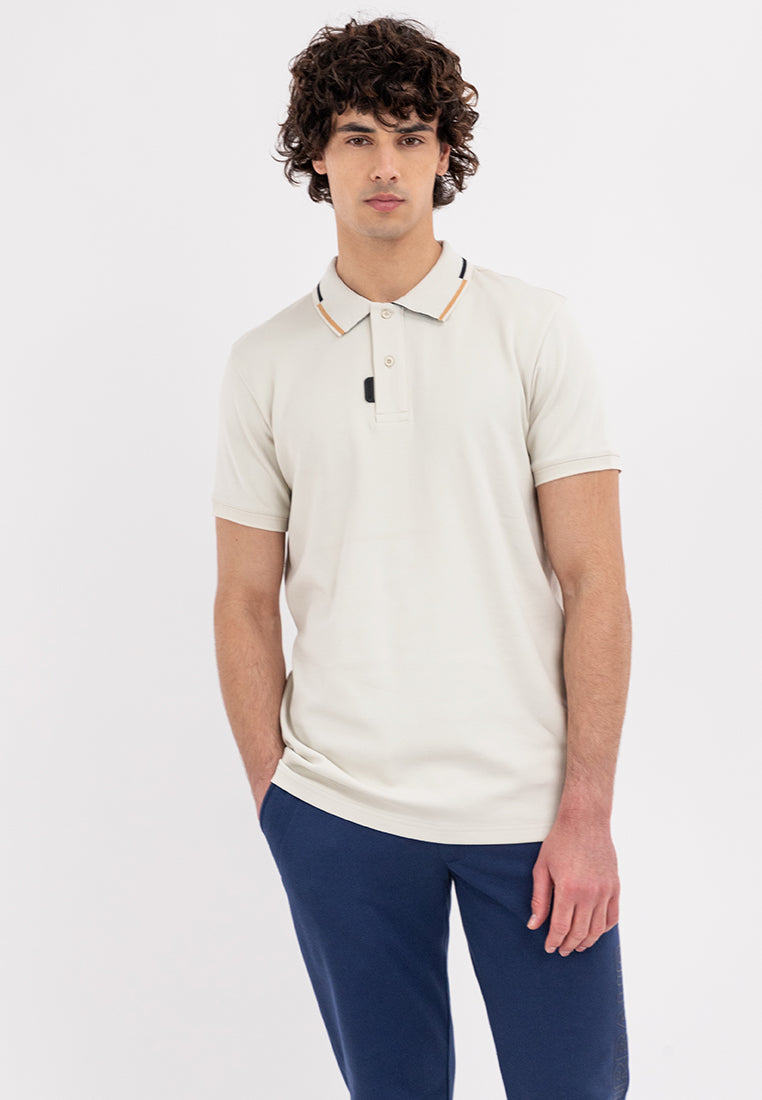 MEN'S GIRBAUD SOY BEAN POLO SPINTEX