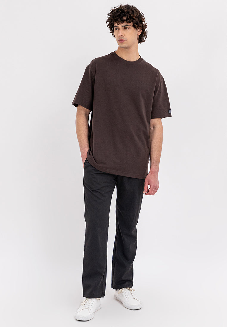 MEN'S GIRBAUD DARK BROWN JOSE REGULAR TEE