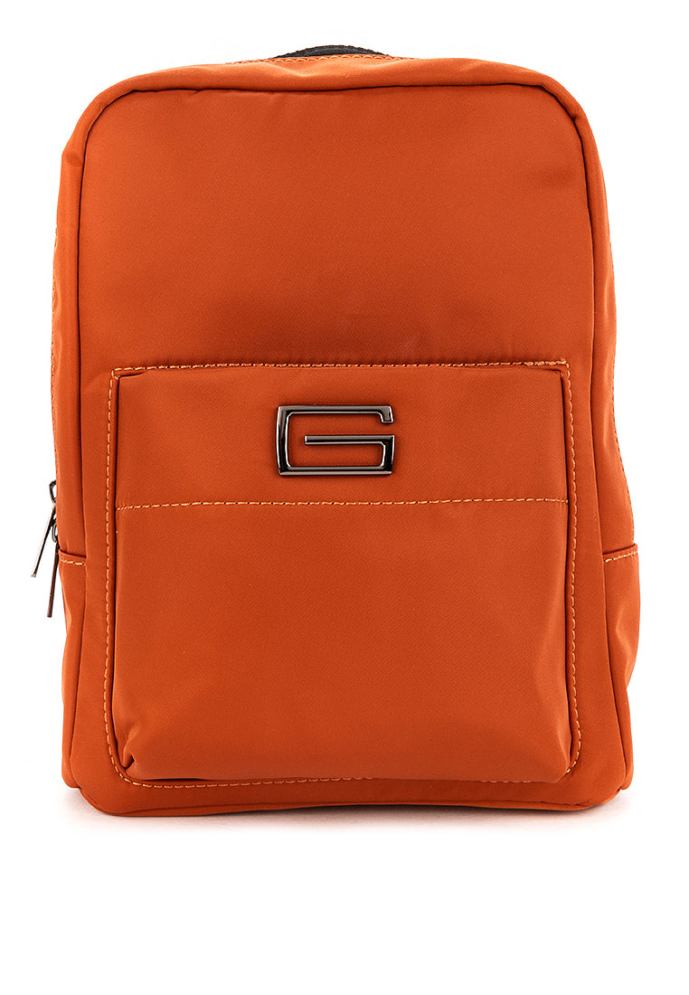 MEN'S GIRBAUD UMBER CROSSBODY 2 BAG