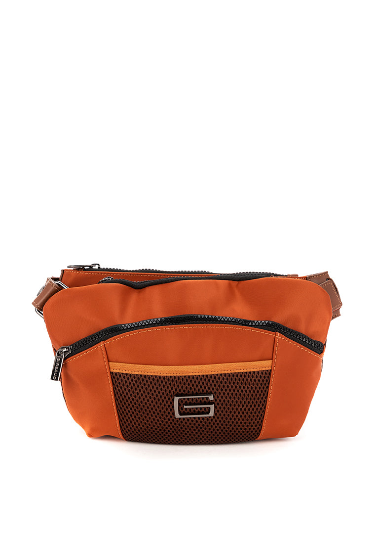 MEN'S GIRBAUD UMBER CORE BELT BAG