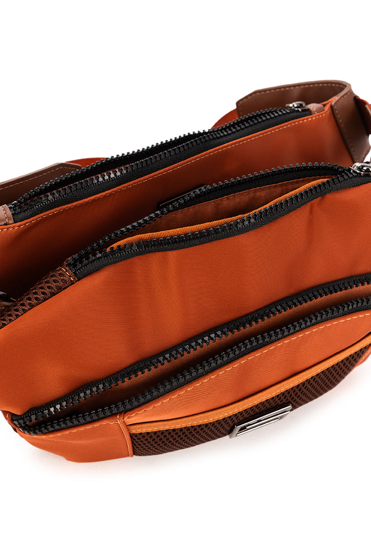 MEN'S GIRBAUD UMBER CORE BELT BAG