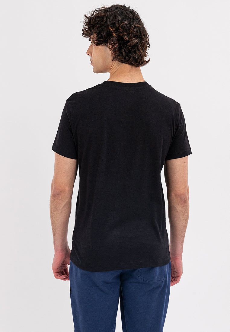 MFG SCRIPT EMBROIDERED Regular Tee Black