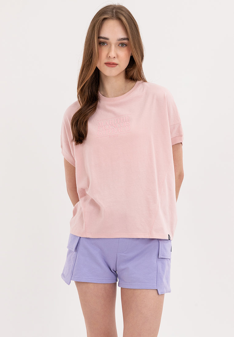 LADIES GIRBAUD BEIGE KYLA TEE