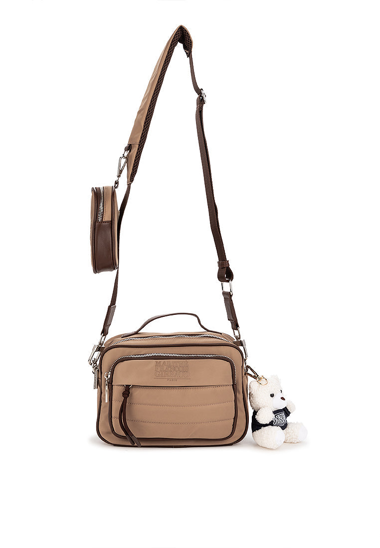 KEN Light Taupe Men s Sling Bag