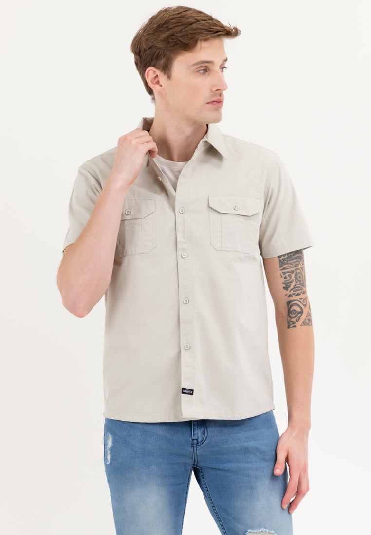 RIPSTOP Men's Button-Down Polo