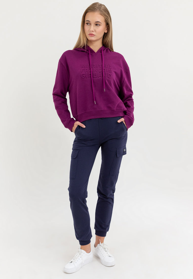 HOLIDAY Dark Purple Women's Hoodie