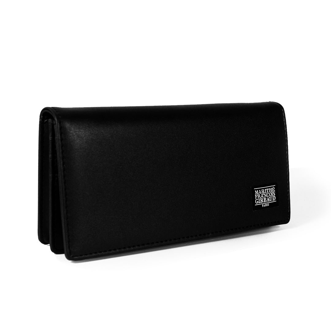 AG LONG WALLET Charcoal Black