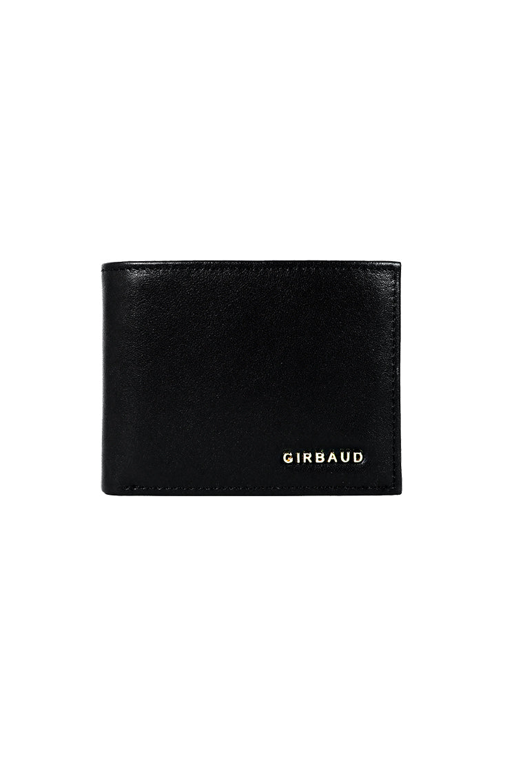 GIRBAUD MEN'S BLACK XAVIER BIFOLD WALLET