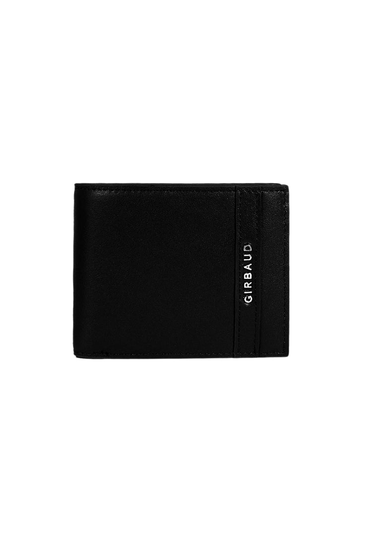 GIRBAUD MENS BLACK TREVOR BIFOLD WALLET