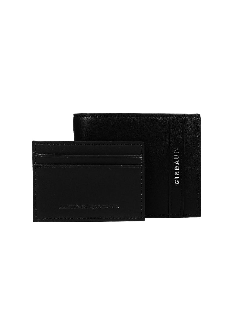 【MARITHE FRANCOIS GIRBAUD】 WALLET-BLACK TREVOR BIFOLD WALLET Black