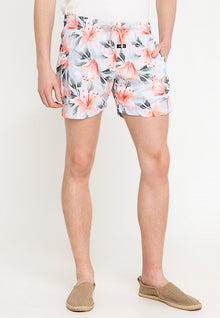  LIGHT FLORAL TEAL Men's Shorts