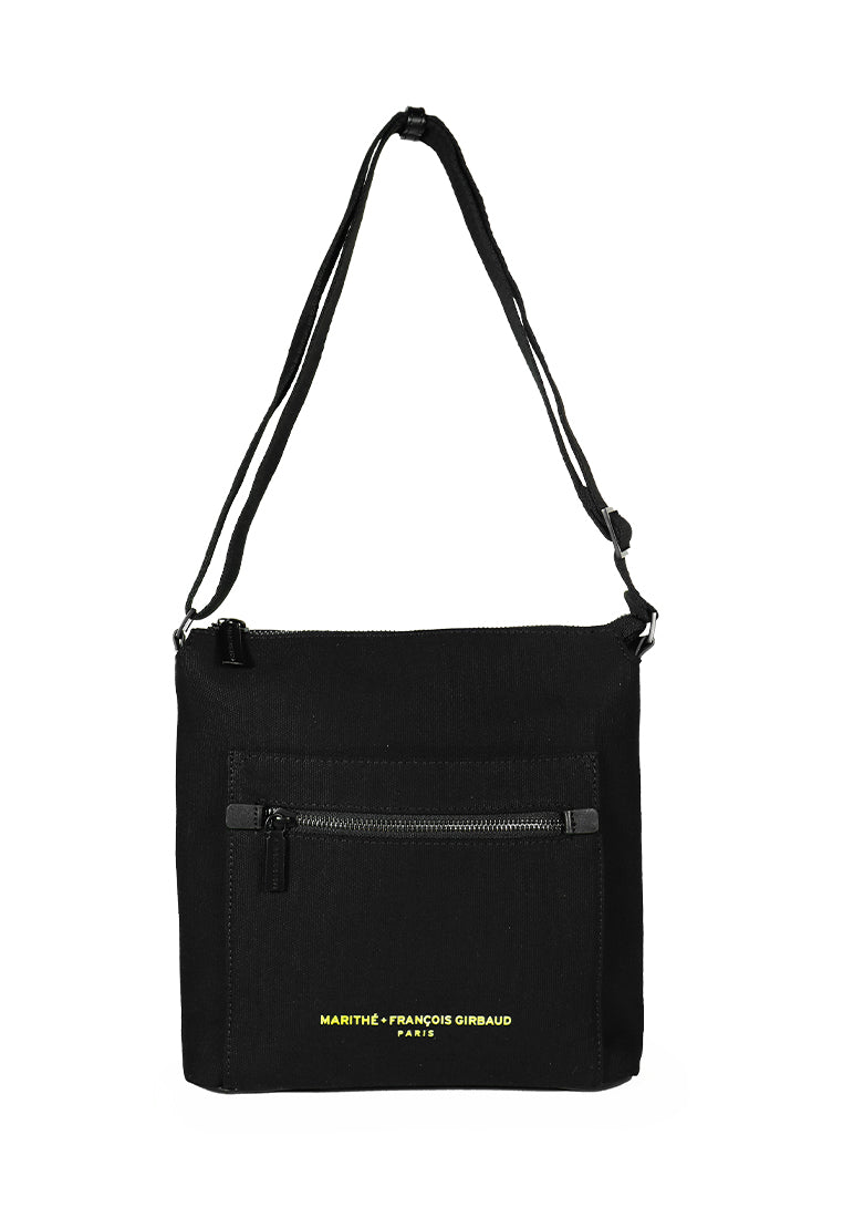 ATTICUS Men's Black Crossbody Bag