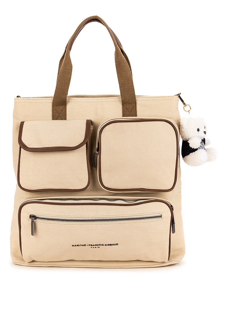 MITCHEL LARGE TOTE BAG Beige