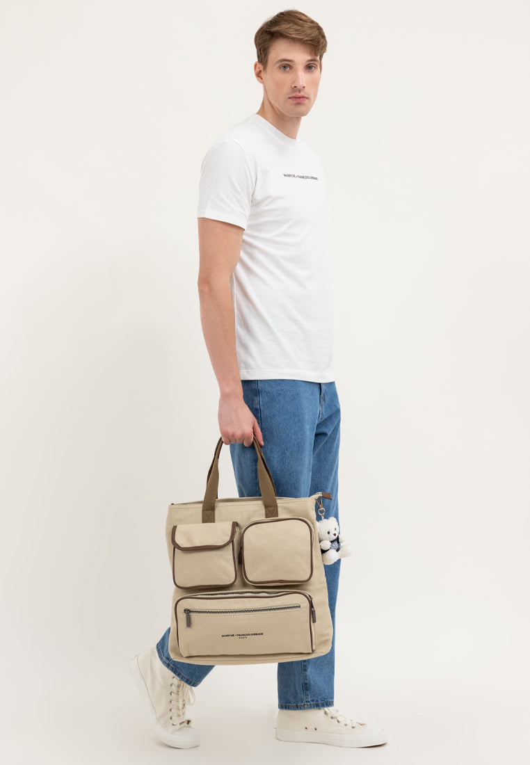 MITCHEL LARGE TOTE BAG Beige