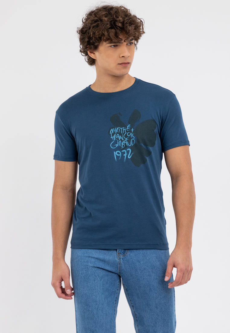 MFG PRINT 1972 Graphic Tee Bluewing Teal