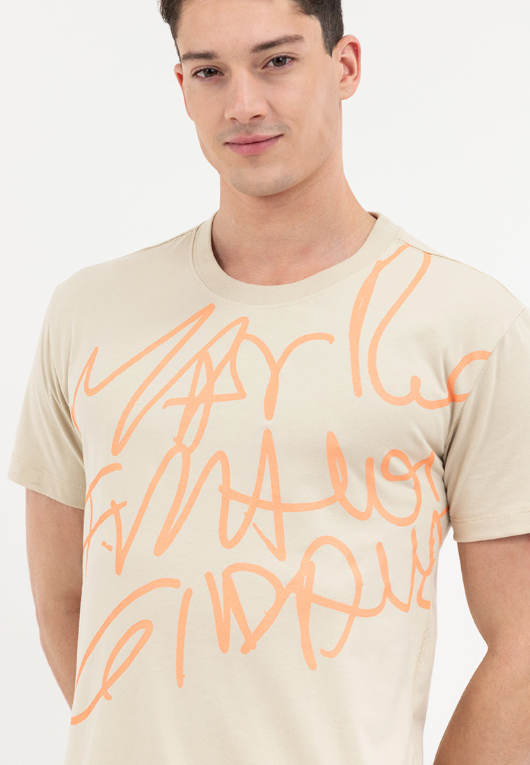 M+FG BEIGE TEE