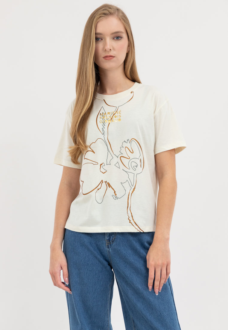 MFG Floral Tee