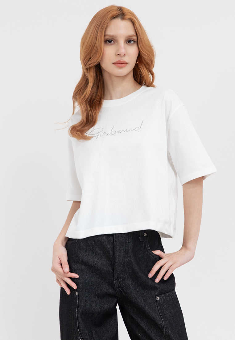 Rhine Crop Boxy Tee