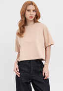 Organic Emboss Boxy Tee