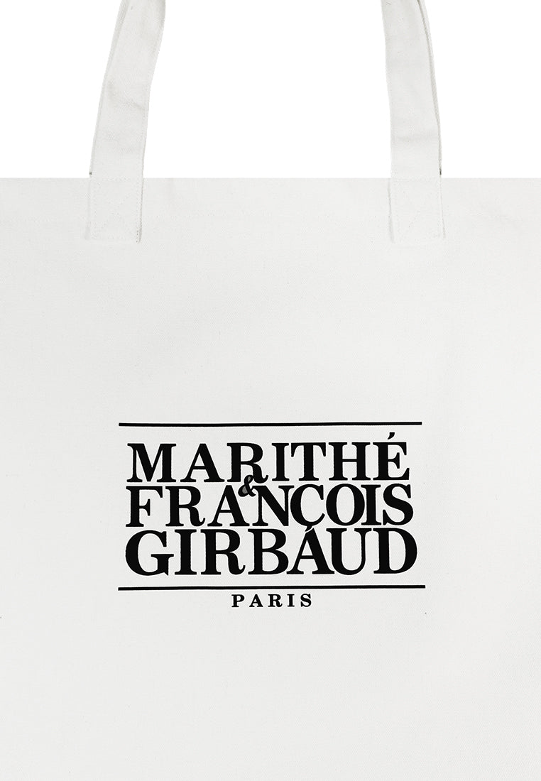 Girbaud White Tote Bag