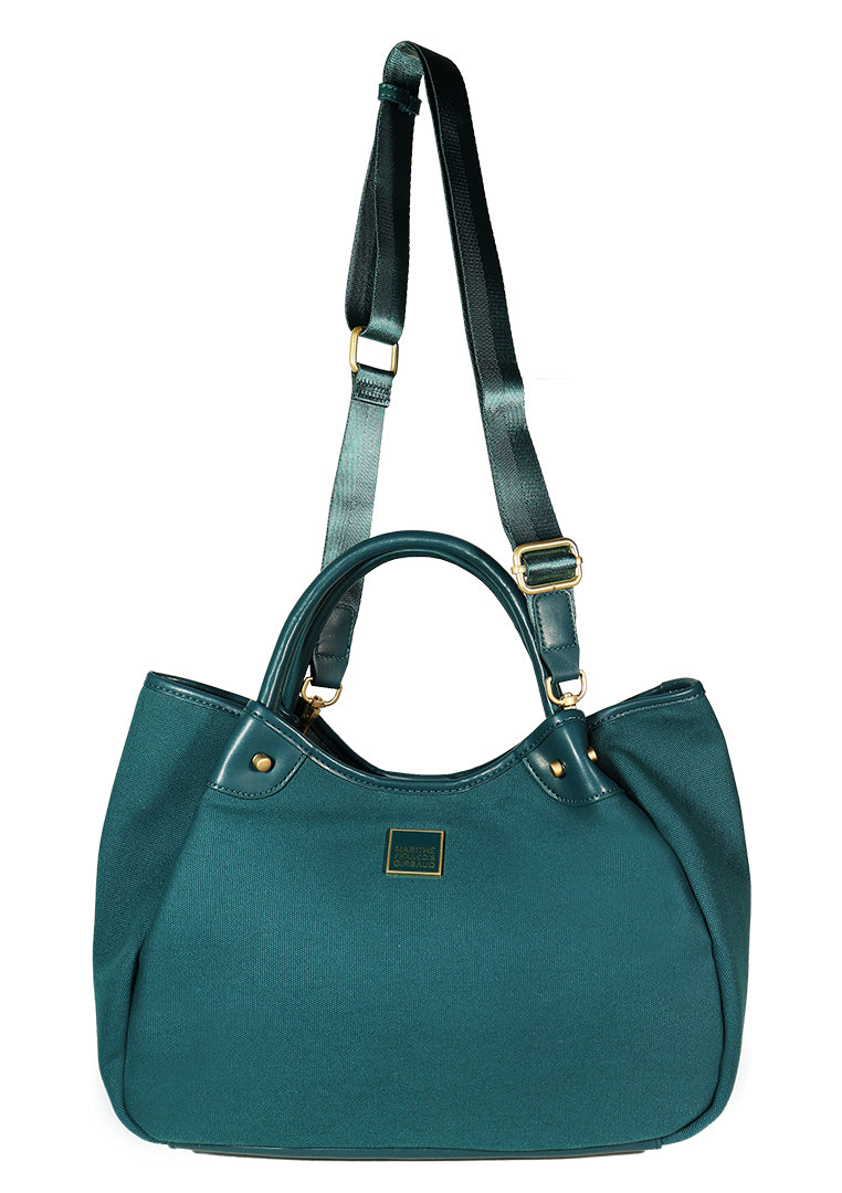 AGLAE Women's Machite Green Handbag