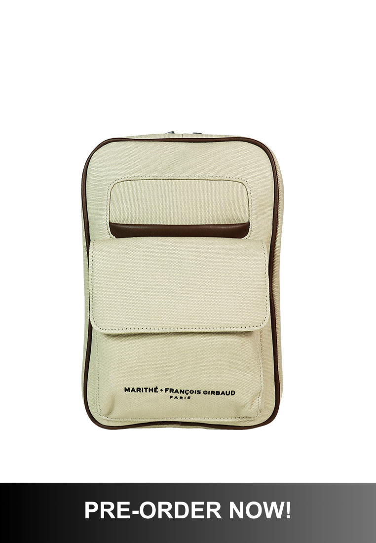 GUN Men's Beige Two-Way Bag