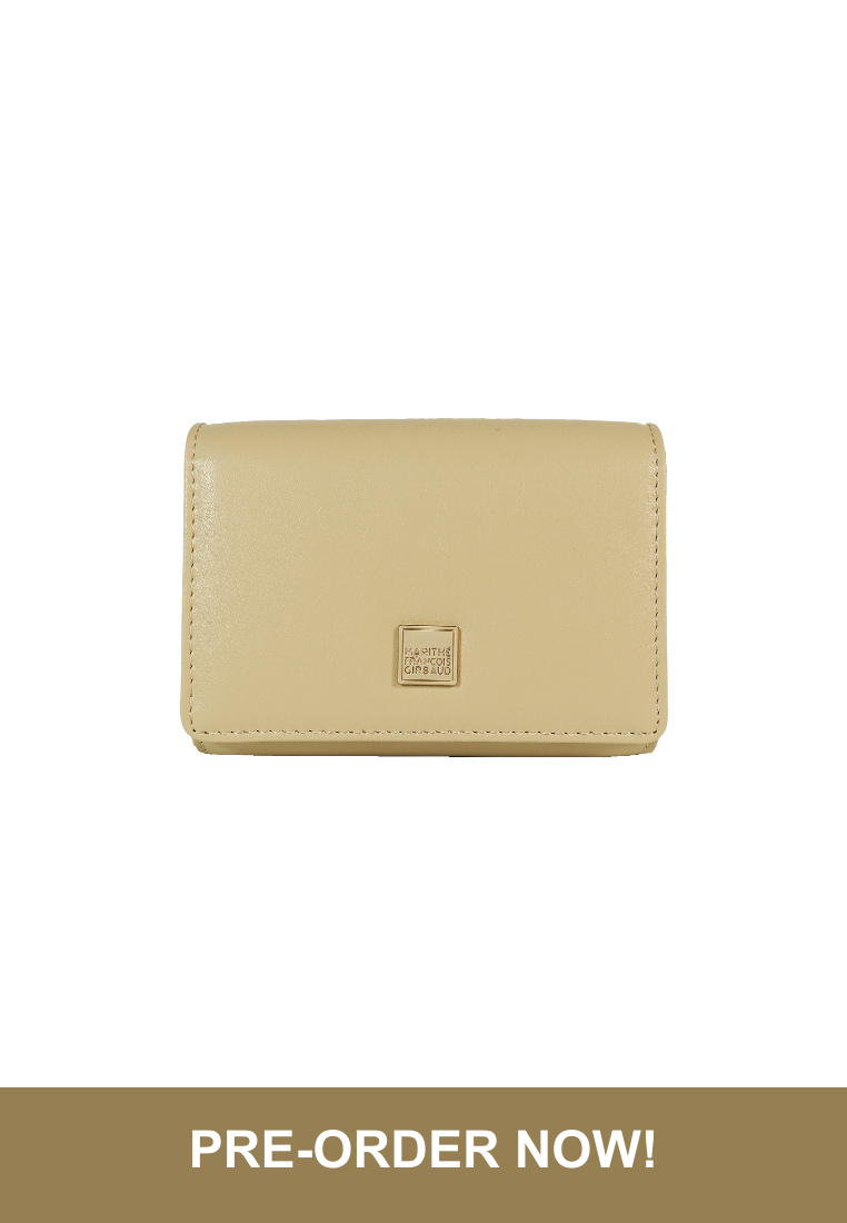 BEA Women's Beige Mid Wallet