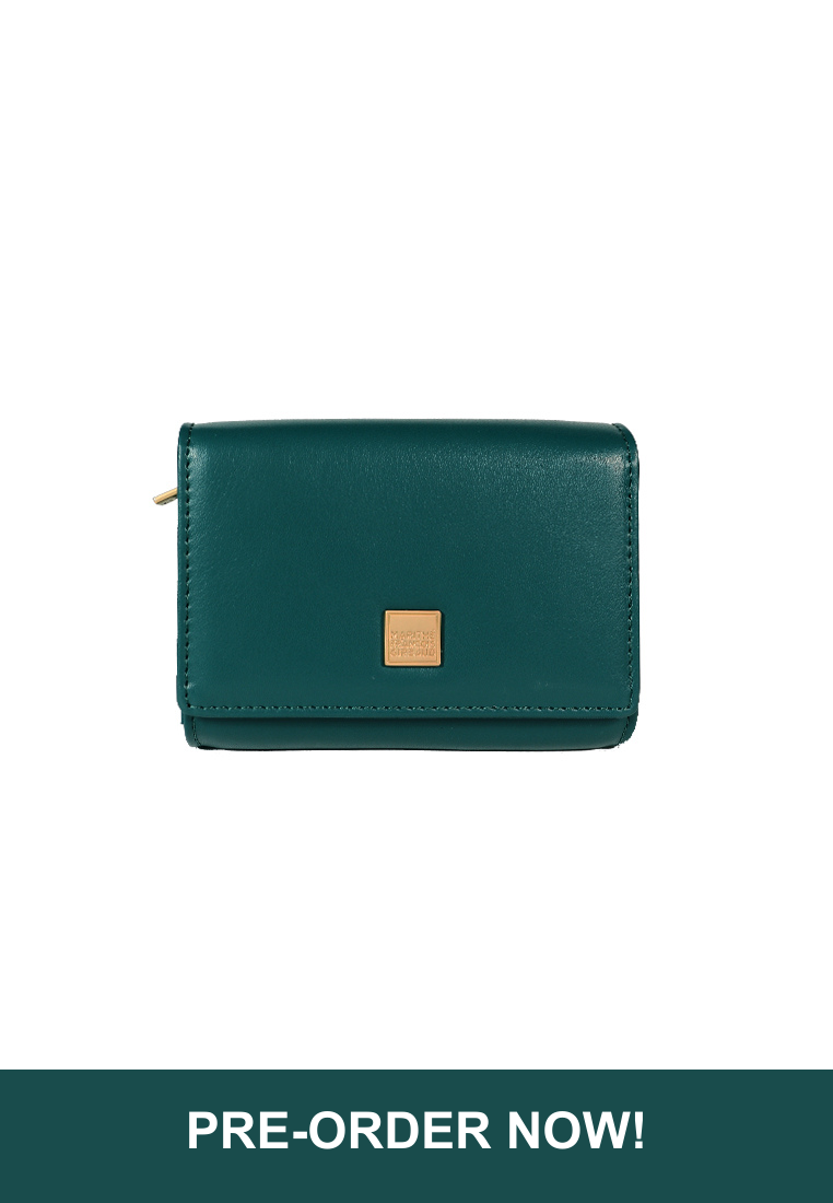 BEA Women's Malachite Green Mid Wallet