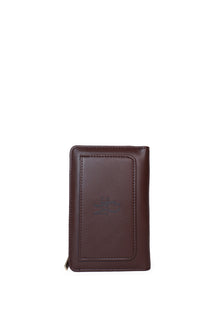  CANVAS Chocolate Women's Mid Wallet