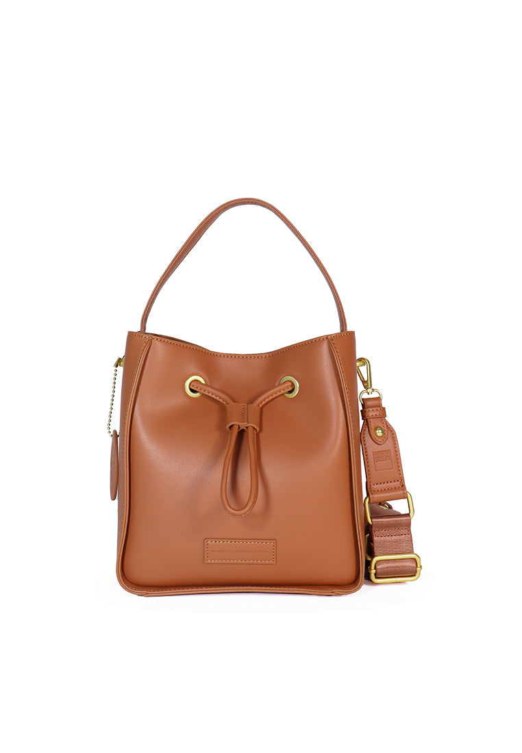 Creme and outlet Carmel Bucket Bag