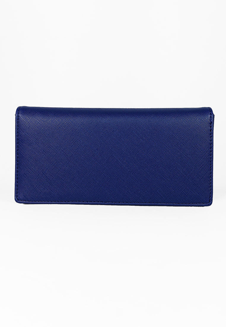 DAZ Blue Men's Long Wallet