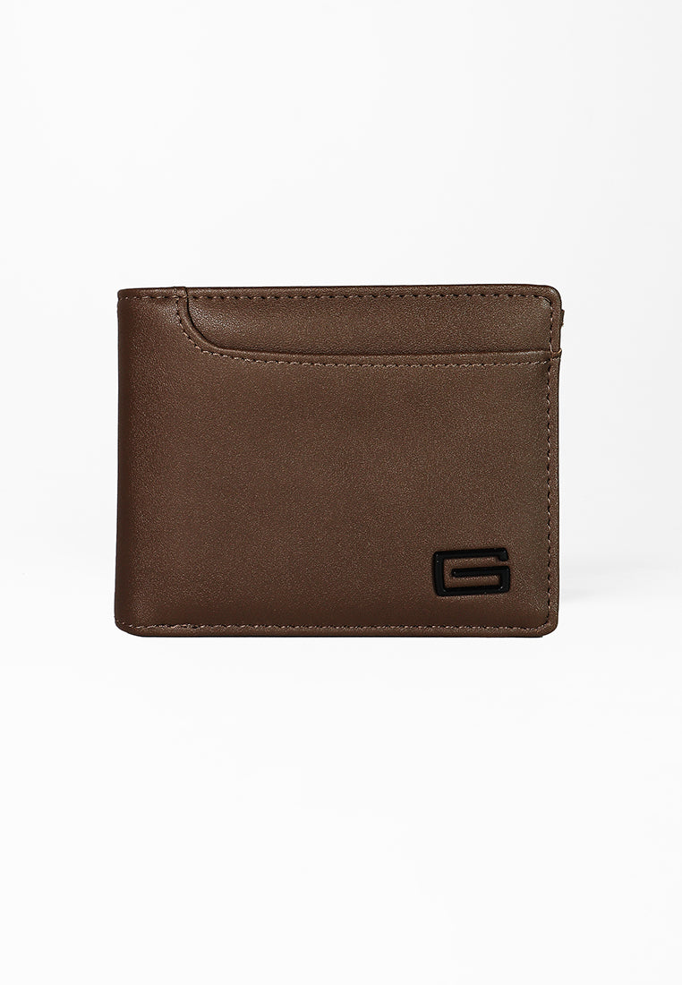 CG Brown Men's Bifold Wallet