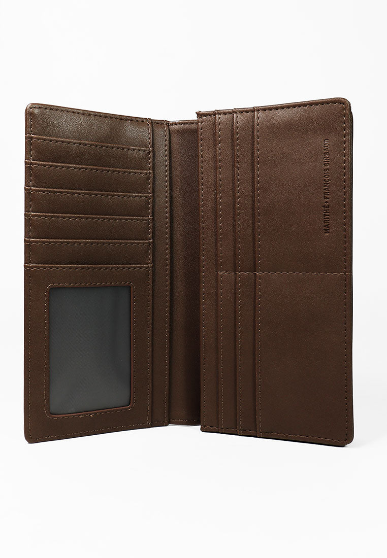 CG Brown Men's Long Wallet