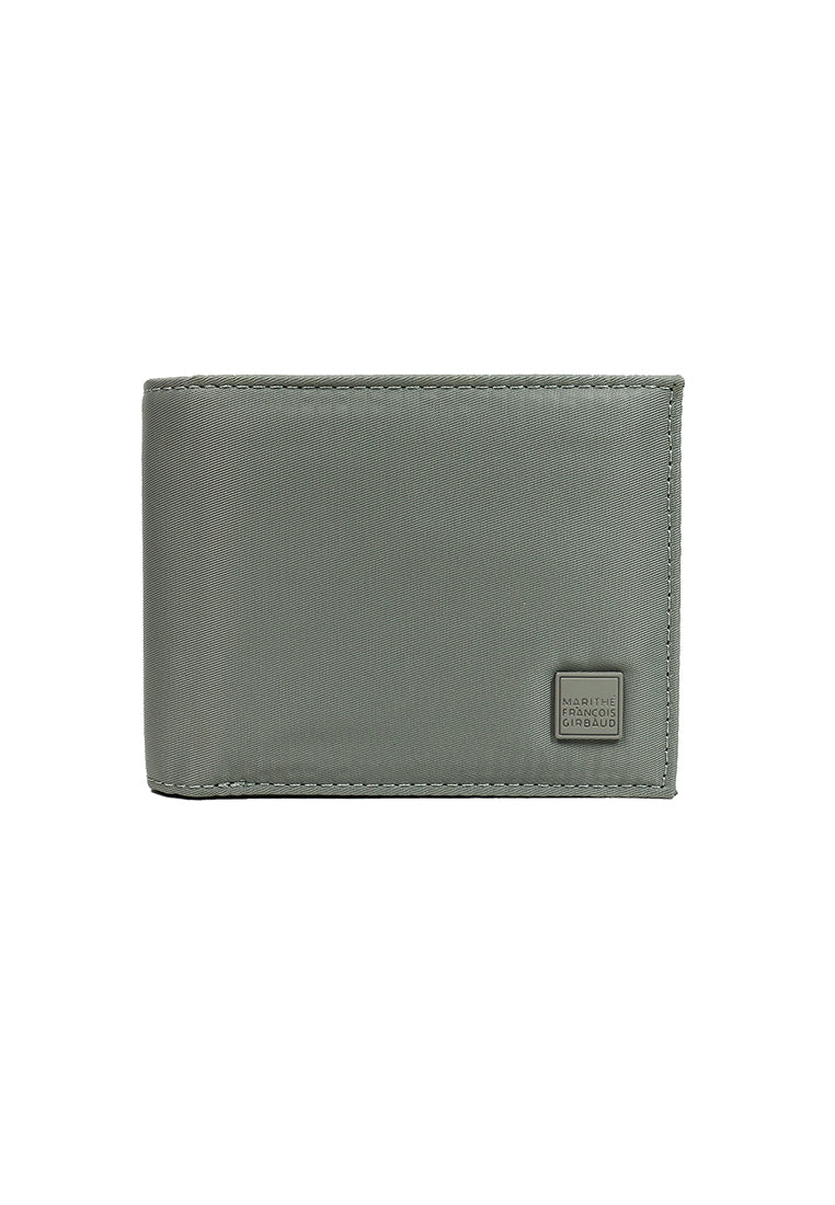 NASH Gray Men's Nylon Bifold Wallet