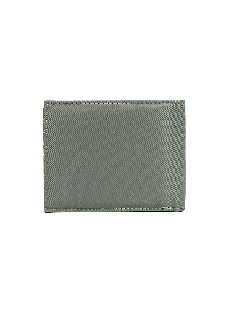 NASH Gray Men's Nylon Bifold Wallet