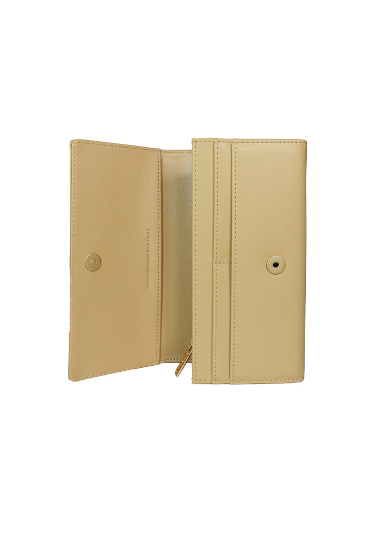 BLAKE Women's Beige Long Wallet