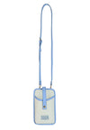 GORGIE Off White-Blue Cellphone Sling Holder with Card Pockets